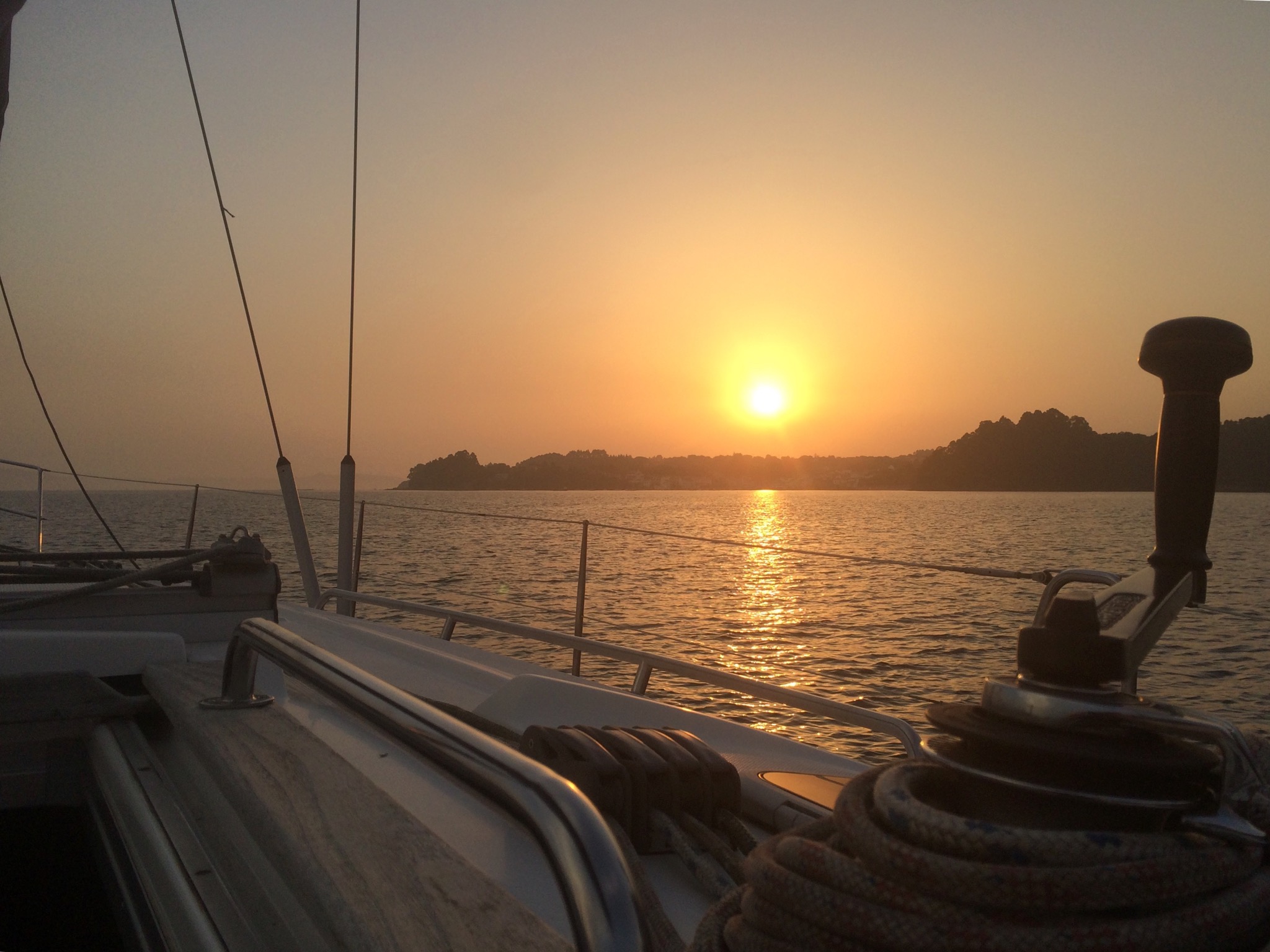 sunset itaca sunset